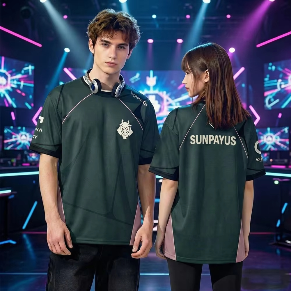 Esports Gaming Jersey Design - G2 Esports SUNPAYUS Player Jersey, Dark