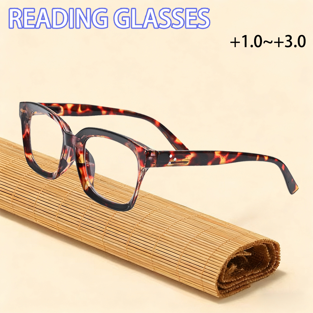 Gaming Glasses Blue - 1pc Retro Large Frame Blue Light