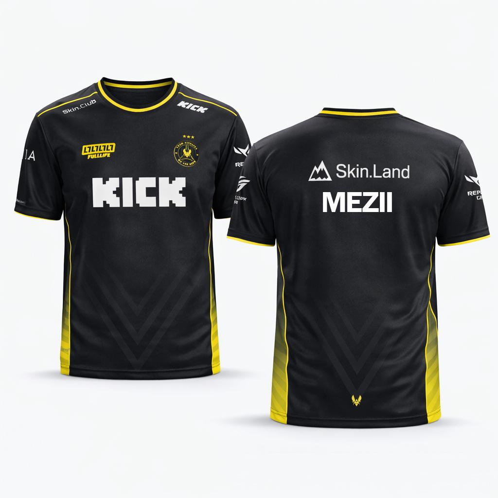 Esports Gaming Logos - Men Double Sided E Sports Tee