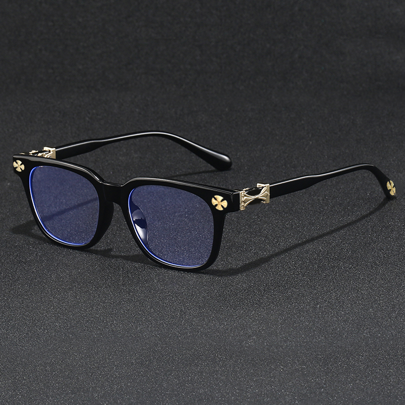2026 New Women's Oversized Fra - Gaming Glasses Blue 评论和价格
