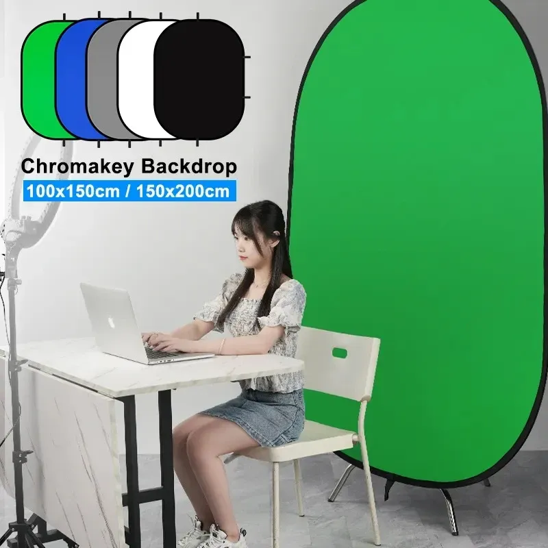 Selens 100x150cm Green Screen  - Green Screen Collapsible 评论和价格