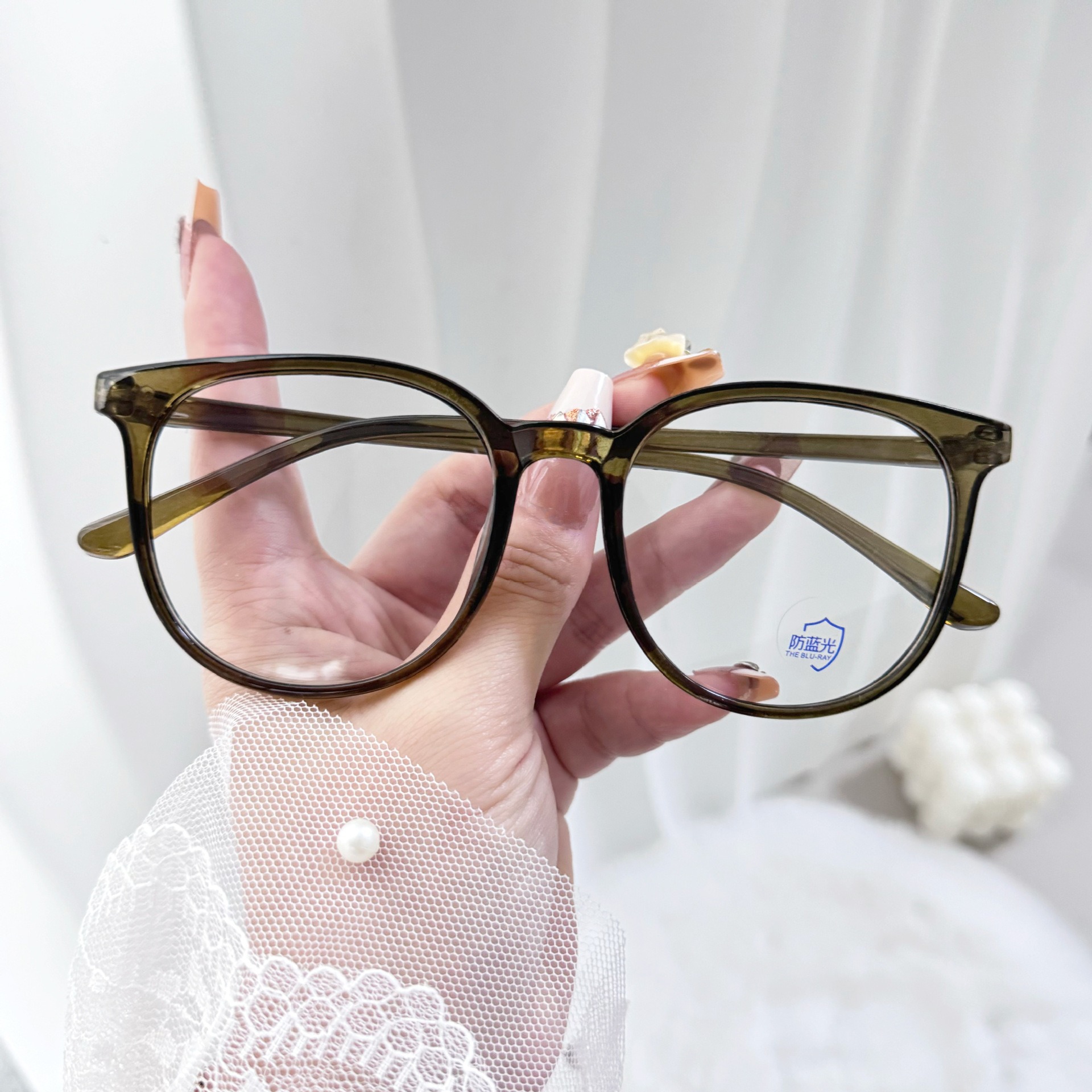 Retro Ultra-light Computer Gla - Gaming Glasses Blue 评论和价格