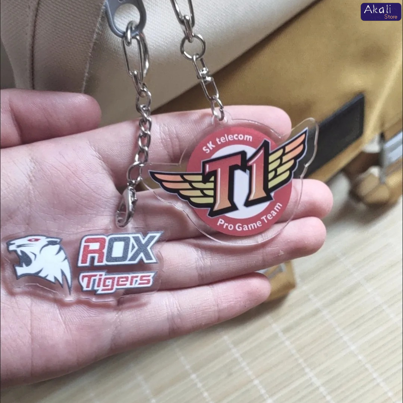 LOL Esports Team Logo Keychain - Esports Gaming Logos 评论和价格