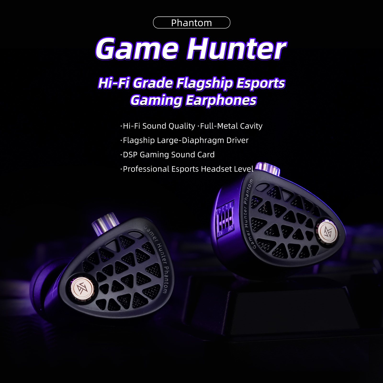 KZ Phantom HiFi Grade Flagship - Esports Gaming Bar 评论和价格