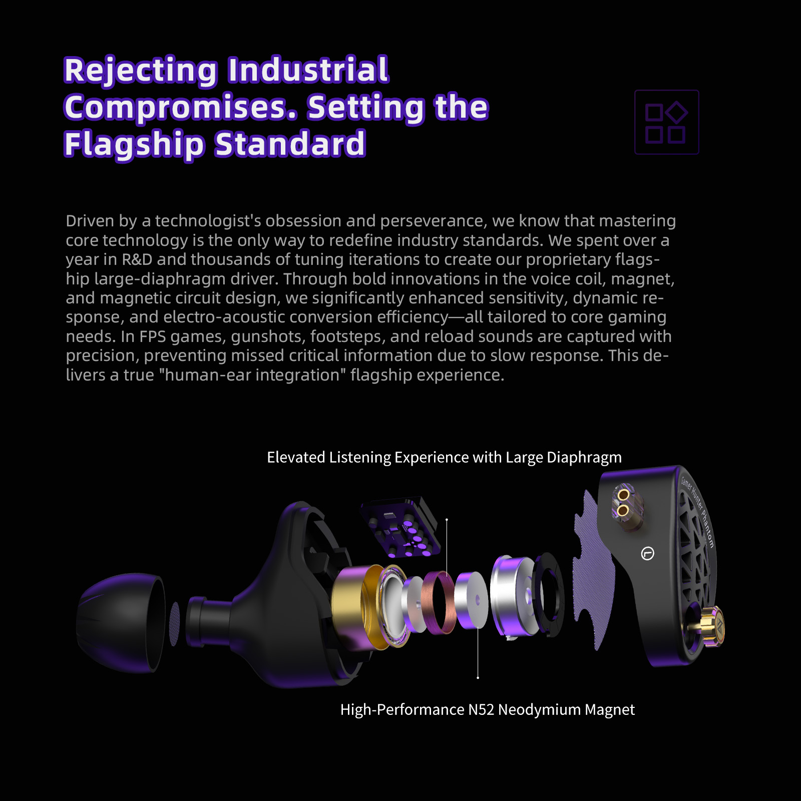 KZ Phantom HiFi Grade Flagship - Esports Gaming Bar 评论和价格