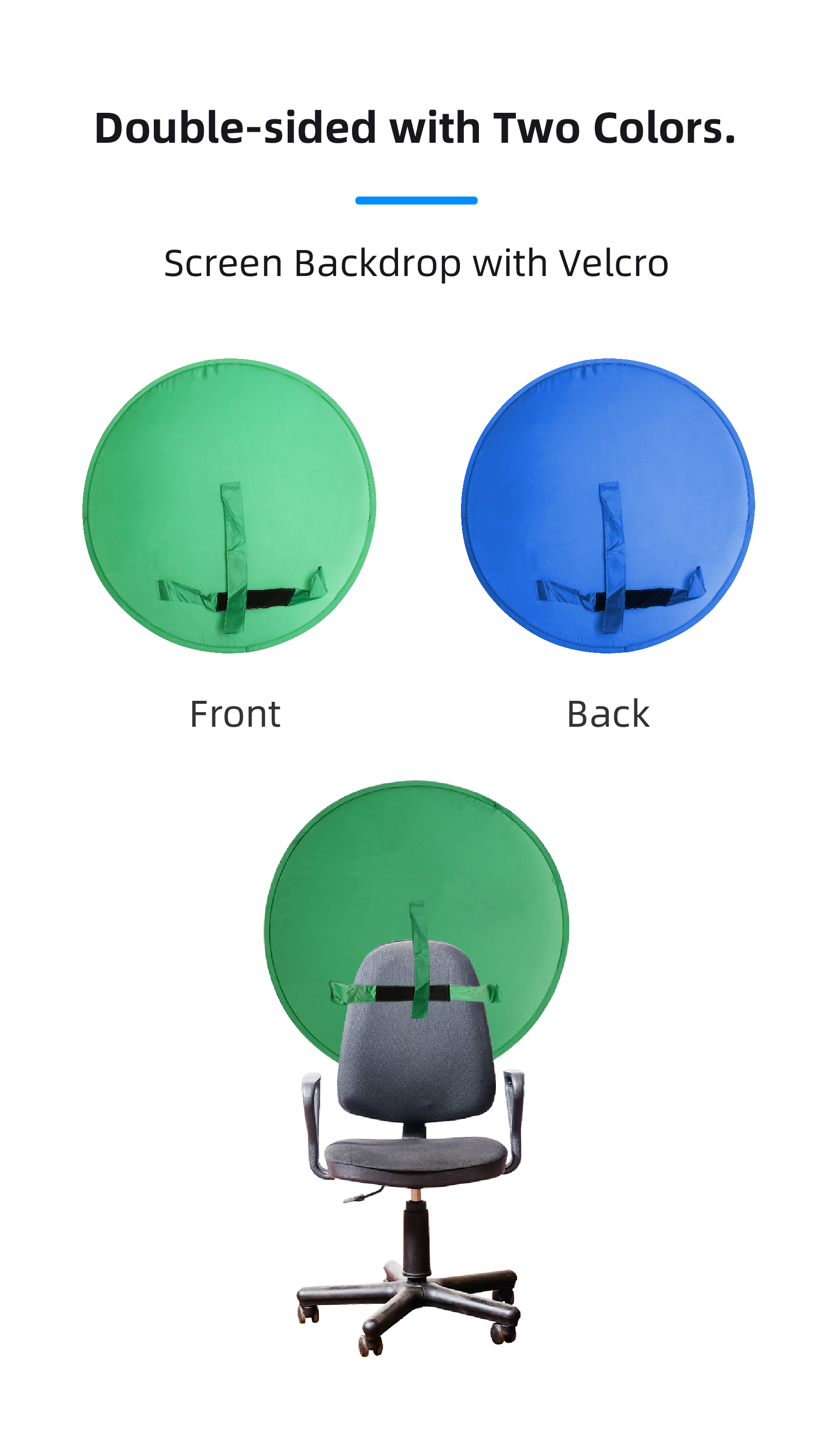 RF08 Game Live Chromakey 2in1  - Green Screen Collapsible 评论和价格
