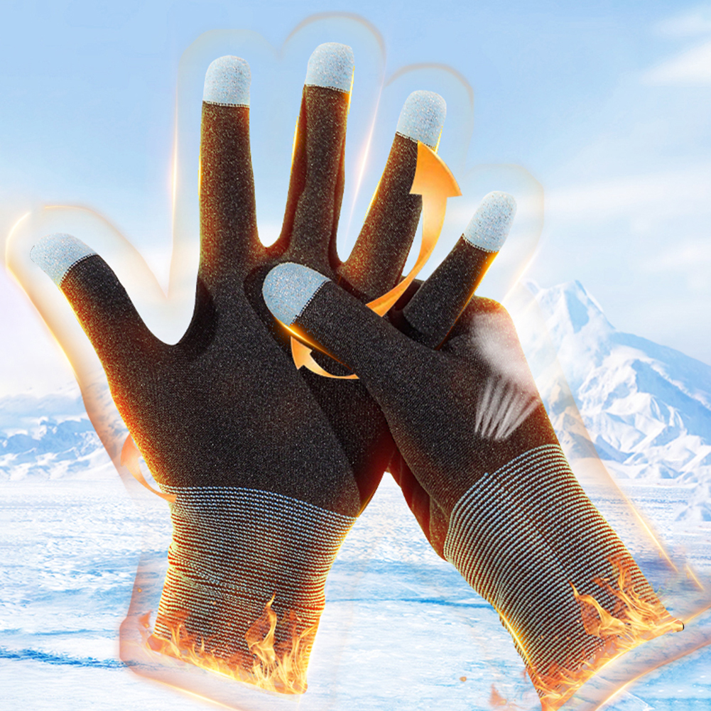 1 Pair Five-Finger Gloves High - Esports Gaming Finger Sleeve 评论和价格