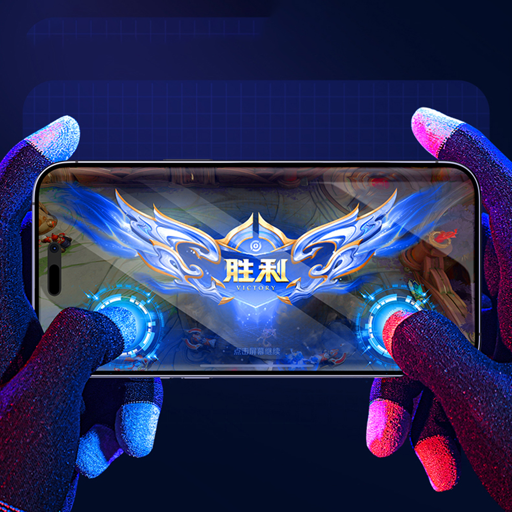 1 Pair Five-Finger Gloves High - Esports Gaming Finger Sleeve 评论和价格