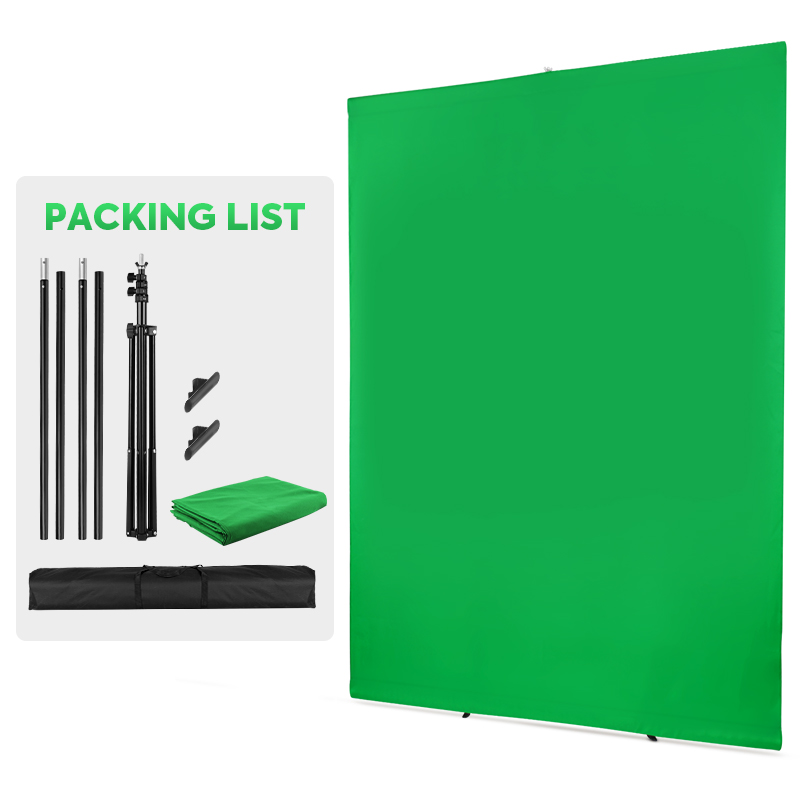Stand Kit With Green Screen Ba - Green Screen Collapsible 评论和价格