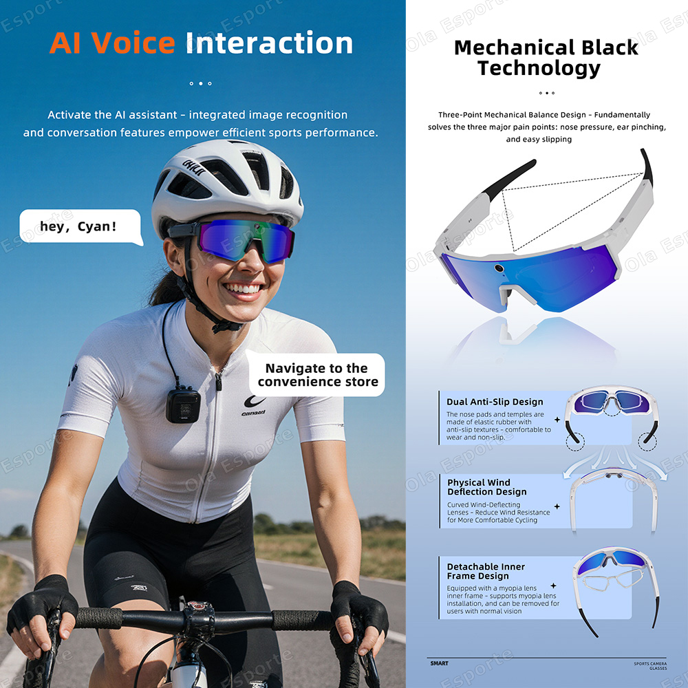 Sunscreen Smart Glasses AI Tra - Esports Gaming Pk 评论和价格