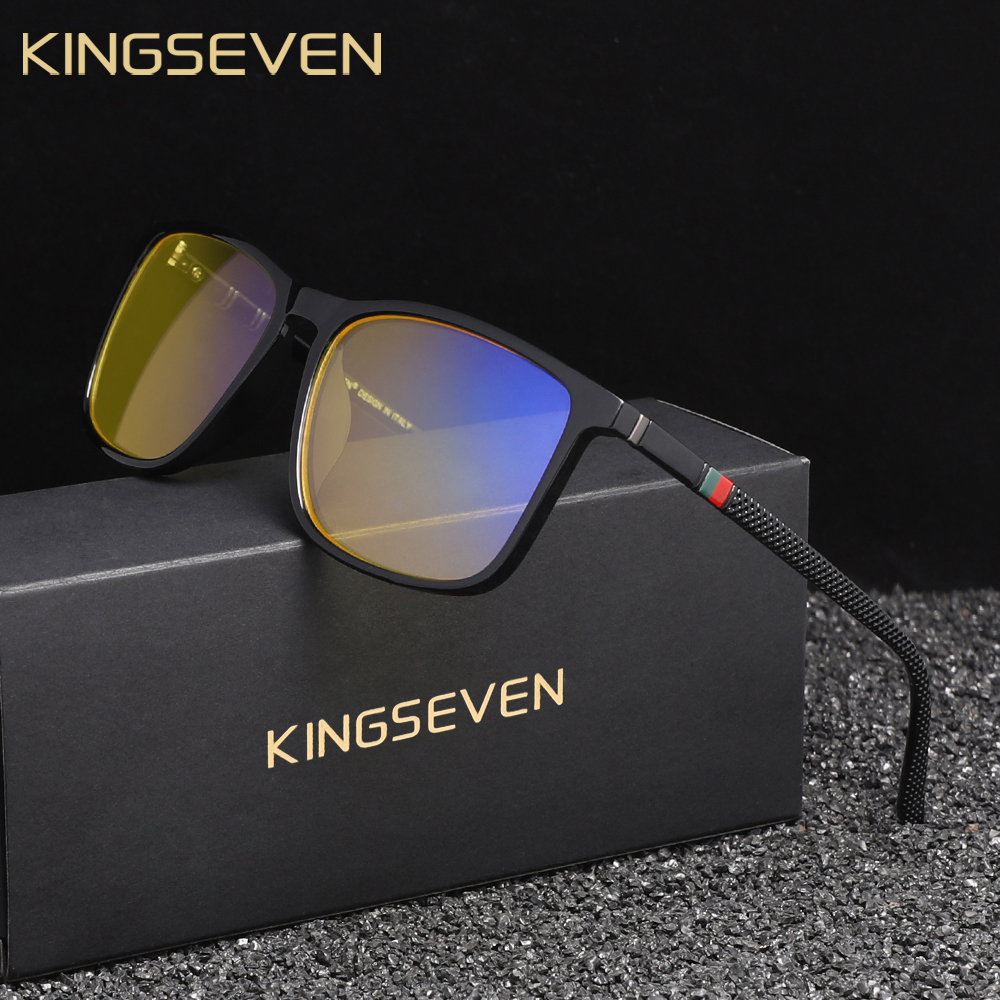 KINGSEVEN  Blue Light Filter T - Gaming Glasses Blue 评论和价格