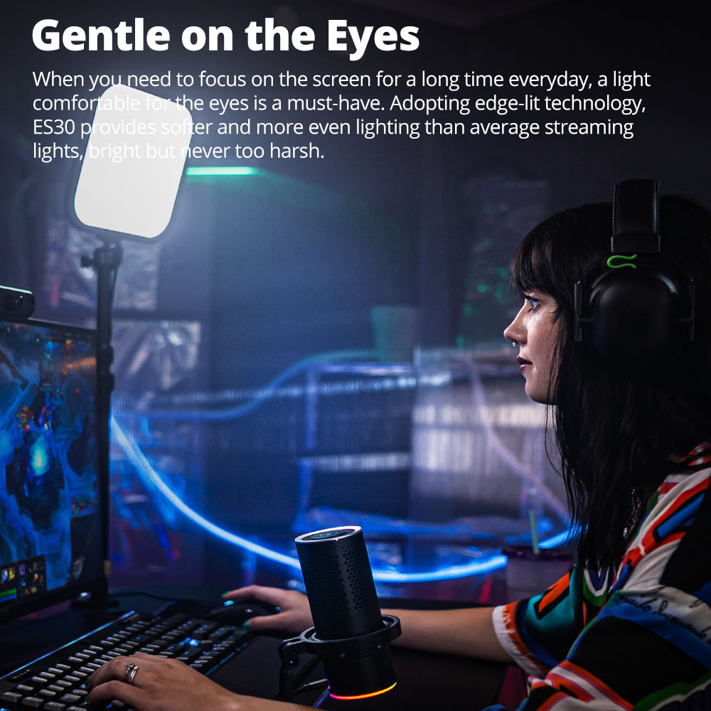 Godox ES30 E-sports LED Light  - Esports Gaming Video 评论和价格