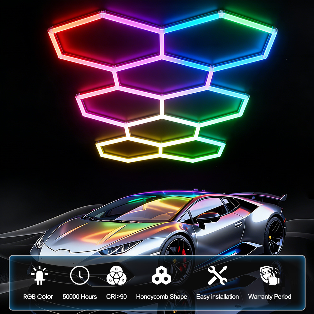 Smart RGB honeycomb hexagonal  - Esports Gaming Remote 评论和价格
