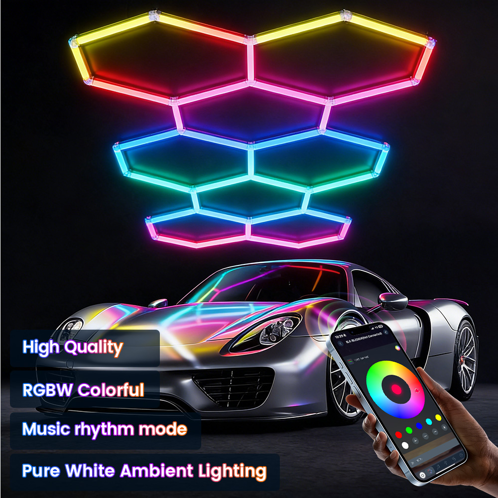 Smart RGB honeycomb hexagonal  - Esports Gaming Remote 评论和价格