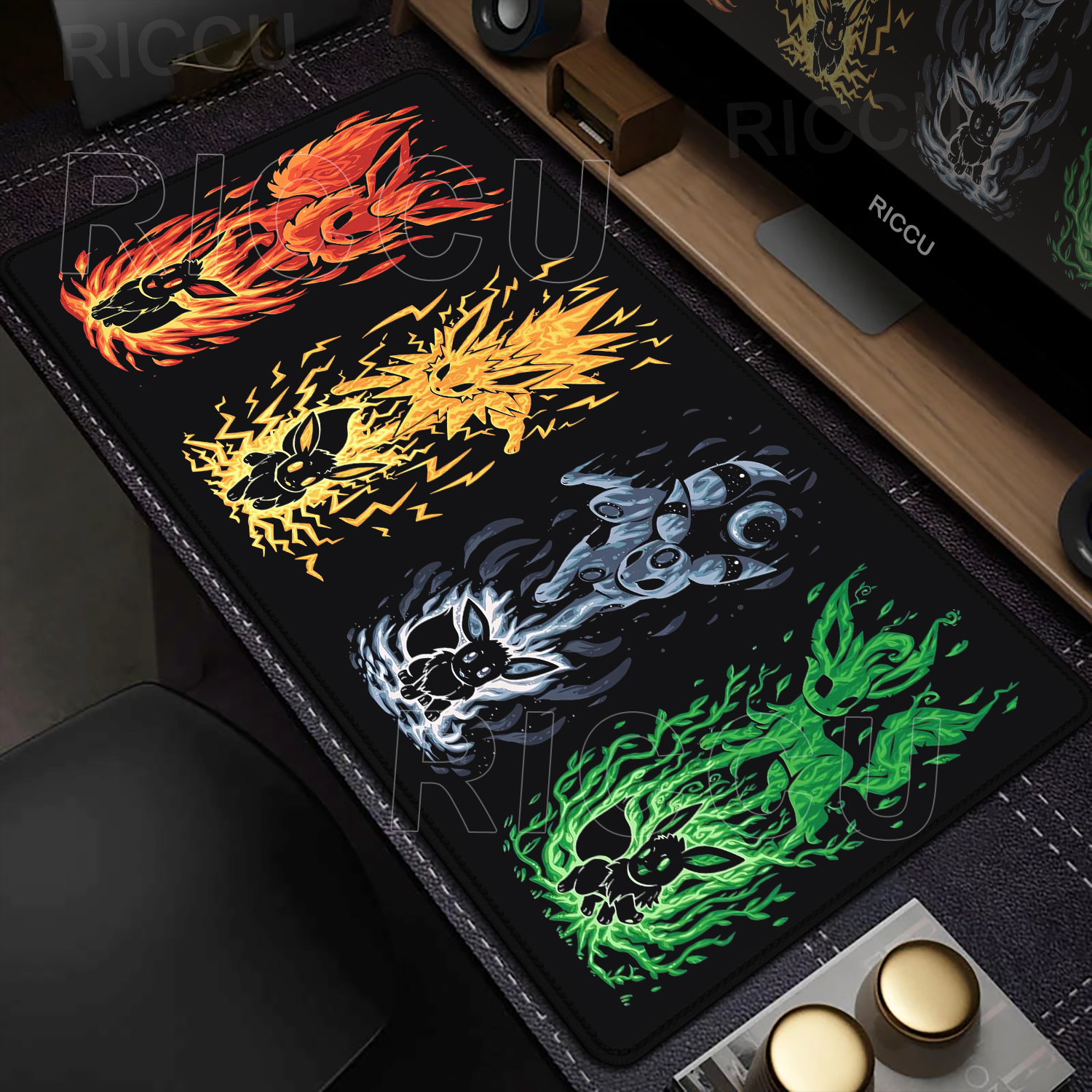 XXL Mouse Pad Anime P-Pokemons - Esports Gaming Top 评论和价格