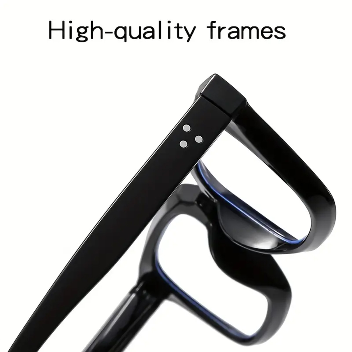 1pc Retro Large Frame Blue Lig - Gaming Glasses Blue 评论和价格