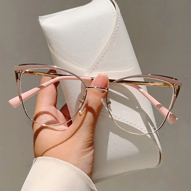 New Simple Metal Anti Blue Lig - Gaming Glasses Blue 评论和价格