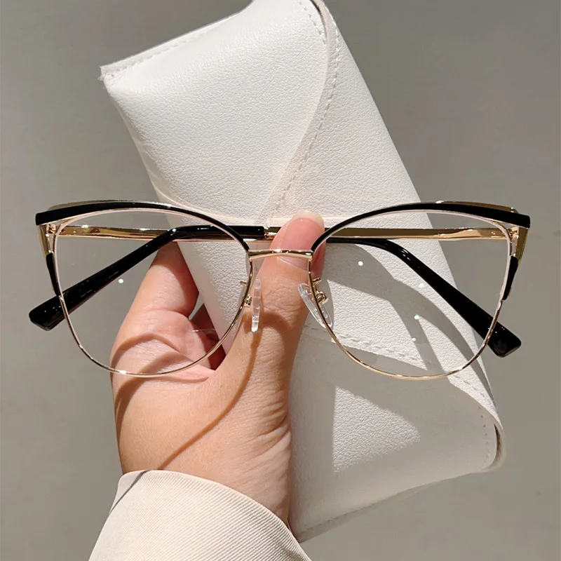 New Simple Metal Anti Blue Lig - Gaming Glasses Blue 评论和价格