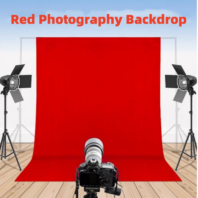 Photography Red Backdrop Cloth - Green Screen Collapsible 评论和价格