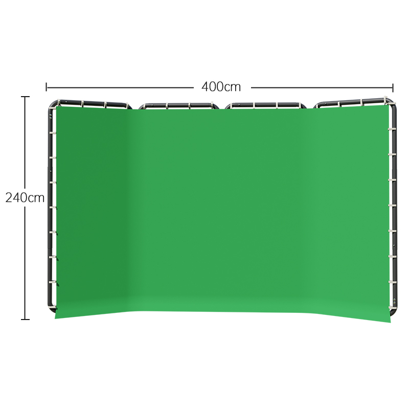 SH 240x400cm Background Stand  - Green Screen Collapsible 评论和价格