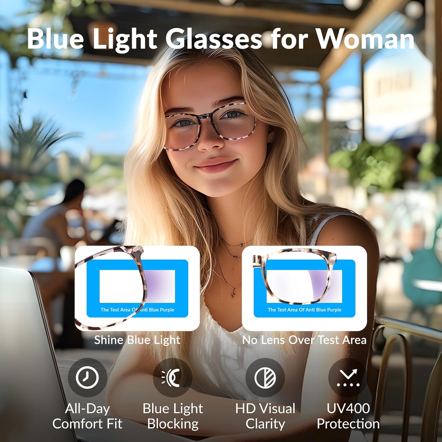 5-Pack Blue Light Blocking Gla - Gaming Glasses Blue 评论和价格