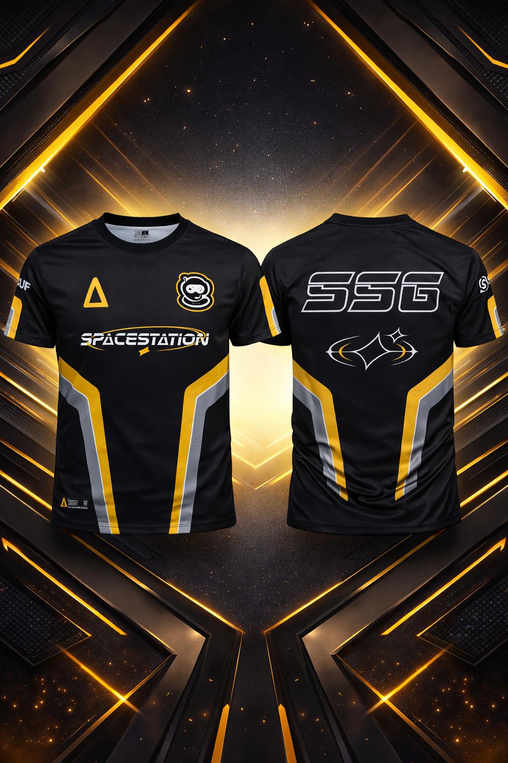 Unisex Crew Neck Gaming Tee Tw - Esports Gaming Logos 评论和价格
