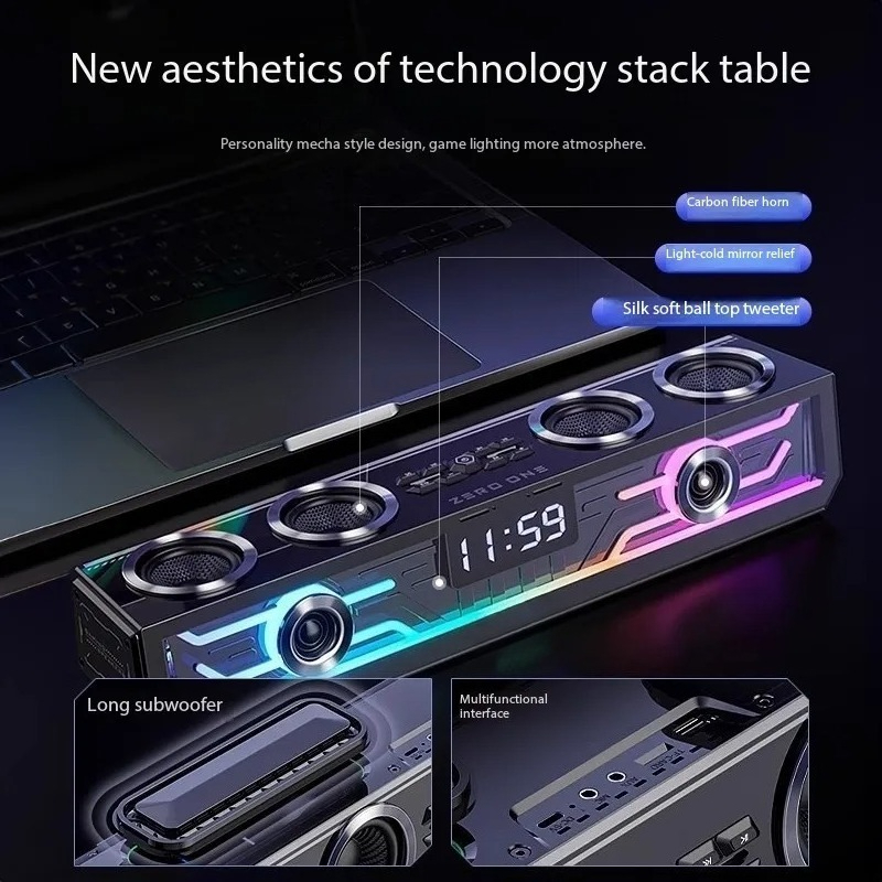 Stereo Surround Sound System E - Esports Gaming Bar 评论和价格